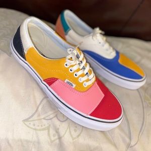 Multi-colored Vans